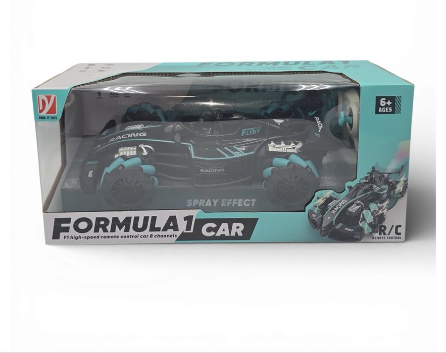 Mașină cu telecomandă – Formula 1 RC cu efect spray