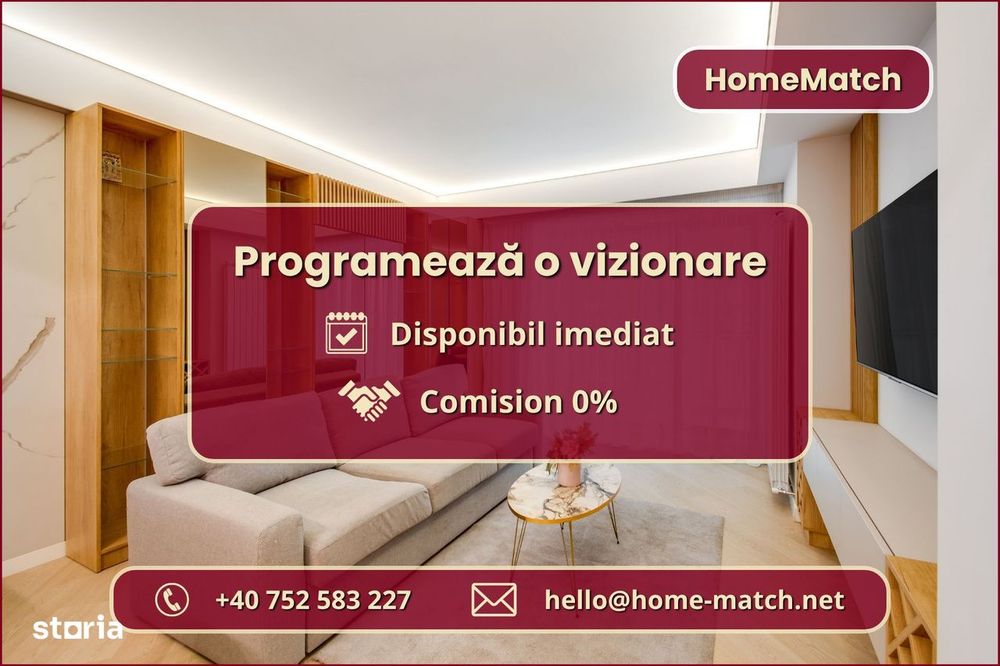 Cortina North || 2 Camere || Amenajat premium || Comision 0%