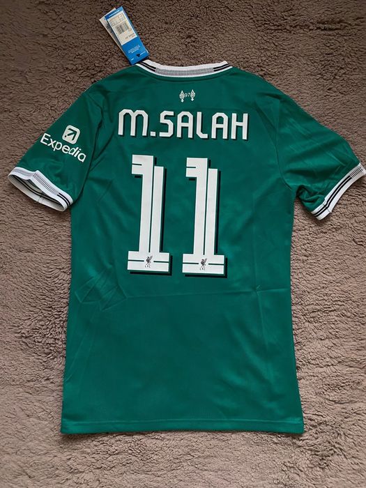 Jersey Liverpool 2025/2026 away kit, Salah