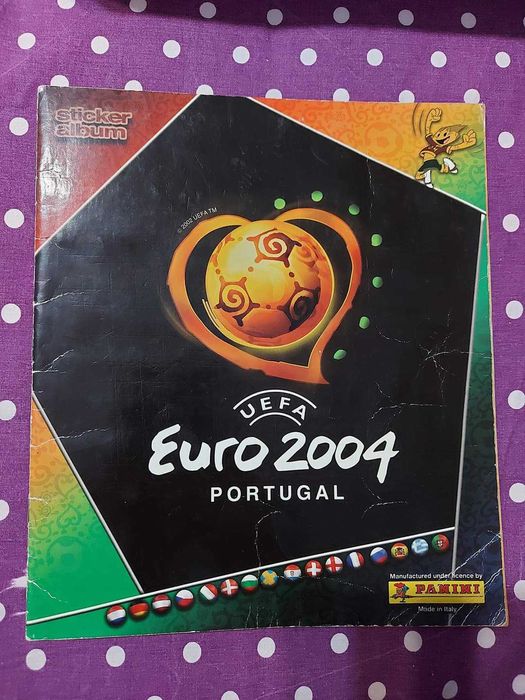 Албум Panini Uefa Euro 2004 Portugal