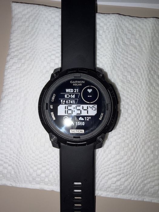 Garmin instinct 3 45 mm solar tactical