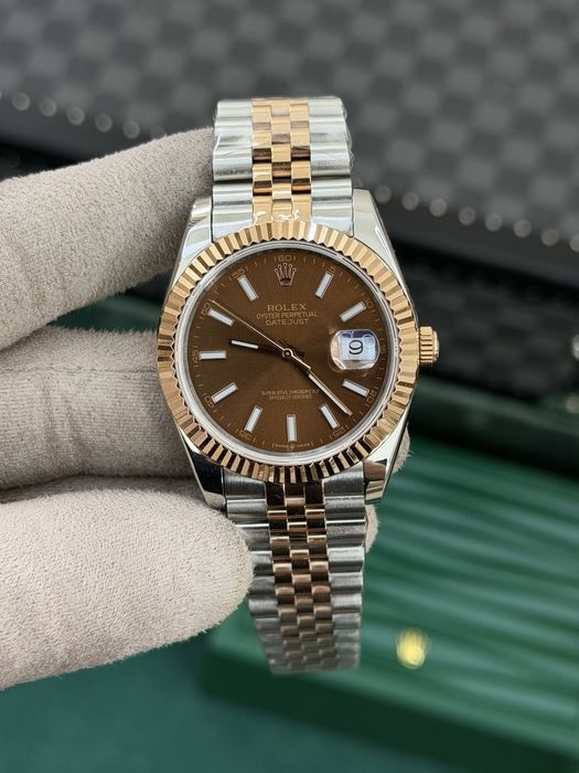 Rolex Date-Just 41 Chocolate