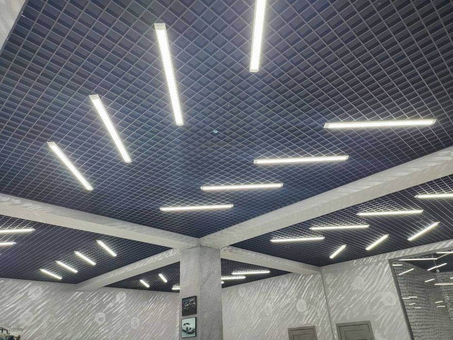 грилято потолок Nanolit Грильято реечний армстронг) (1)