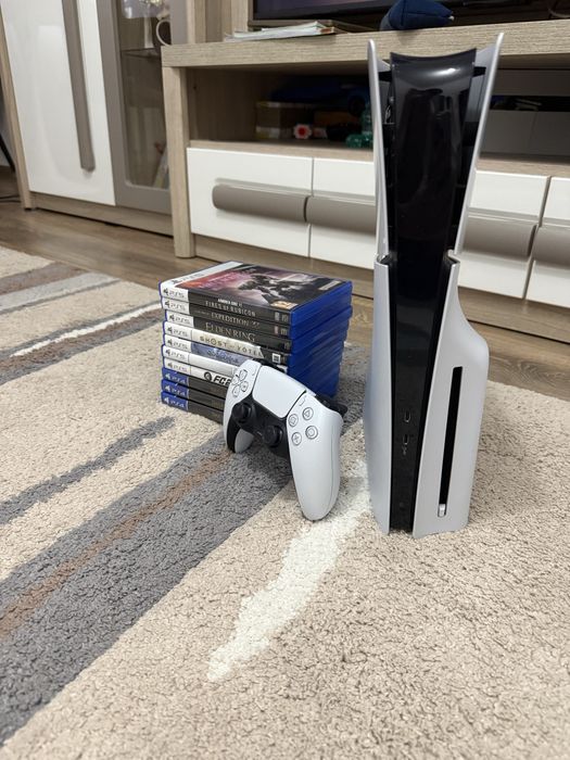 consola ps5 cu jocuri