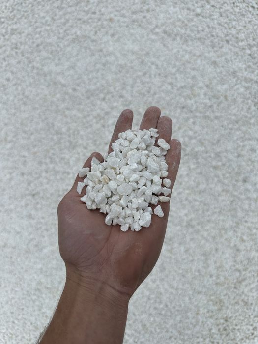 Piatră albă decorativa / spartura marmura