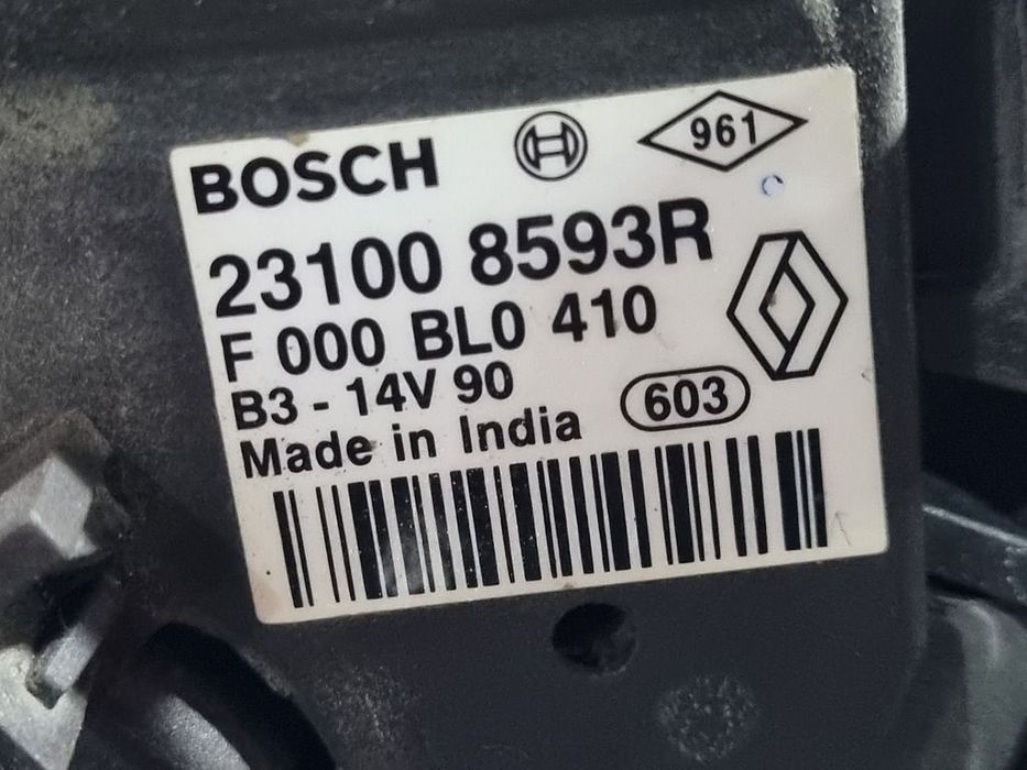 Alternator Renault Captur 0.9 B 2013 - 2017 90CP 898CC H4B 400 Euro5 (1212) Benzina ...