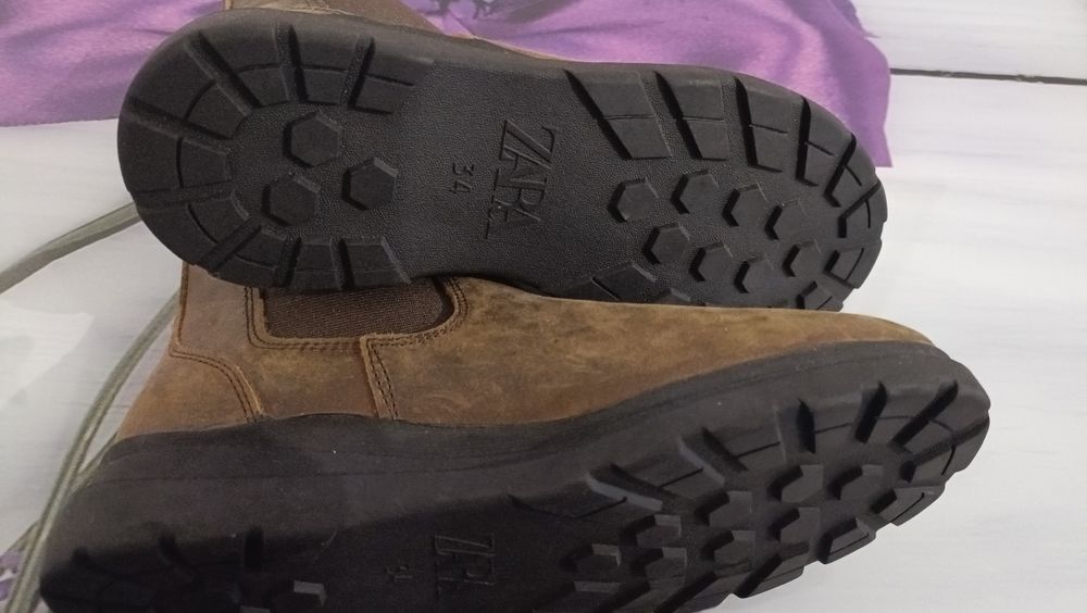 Pantofi piele Zara Nr 34