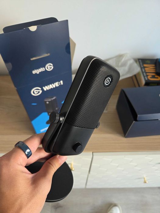Elgato Wave:1 + Pop Filter | Stare foarte bună | Perfect pentru streaming/podcast