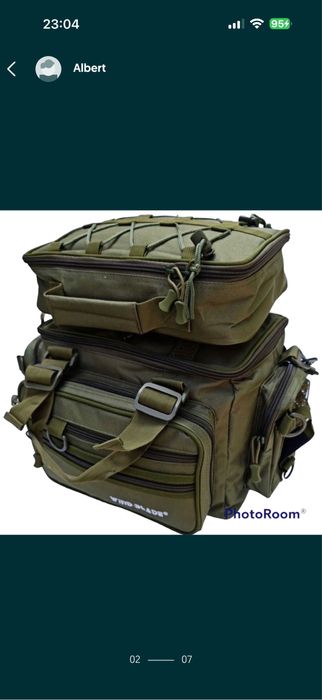 Geanta pescuit marime medie pentru accesorii WindBlade