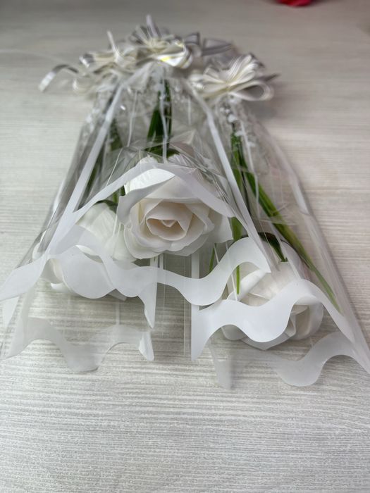 Мыльные букеты розы