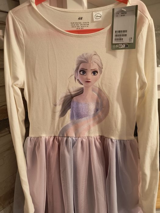 Rochie H&M mărime 145/156 Elsa noua cu etichetă