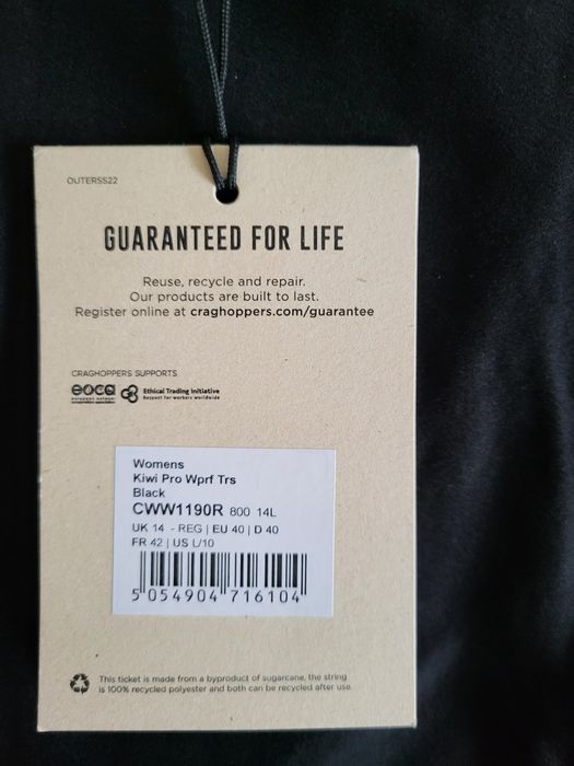 Pantaloni dama drumetie Craghoppers L-XL