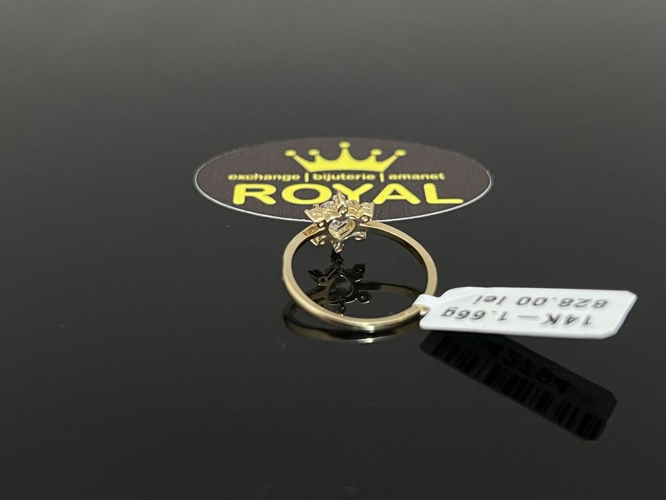 Bijuteria Royal CB : Inel dama aur 14k 1,66 grame