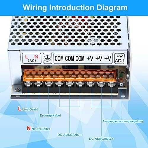 Kingwen 24V 10A 240W захранване AC/DC SMPS