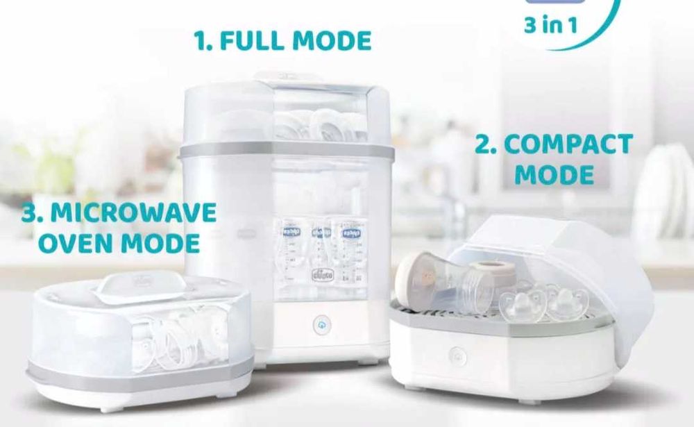 Sterilizator 3 in 1 Chicco Nou