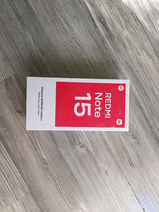 Xiaomi Redmi Note 15. Новый