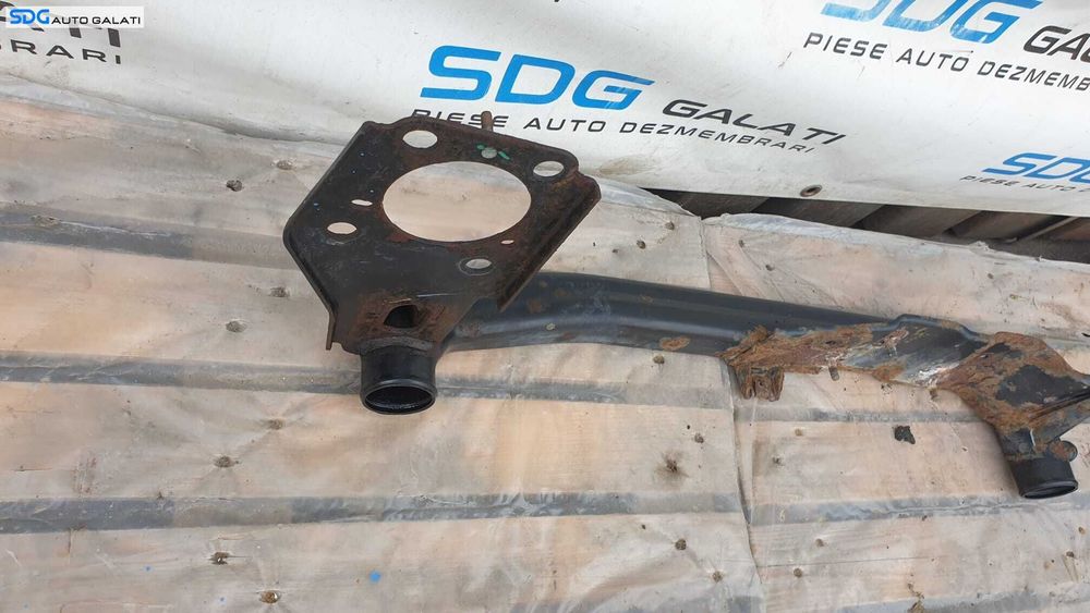 Teava Conducta Tub Tubulatura Aer Radiator Intercooler Audi A4 B7 1.9 TDI BKE BRB 2005 - 2008 Cod 8E0199521DR