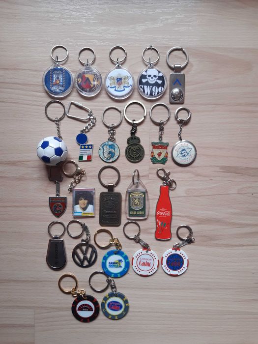 Колекционерски ключодържатели, най-различни