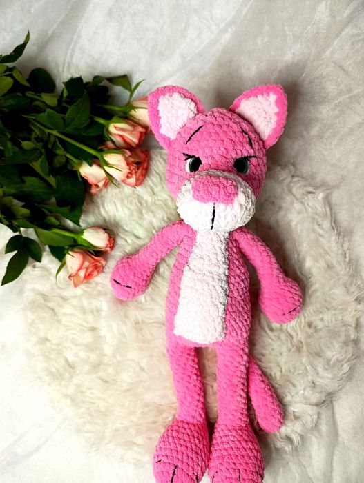 Panteră croșetată