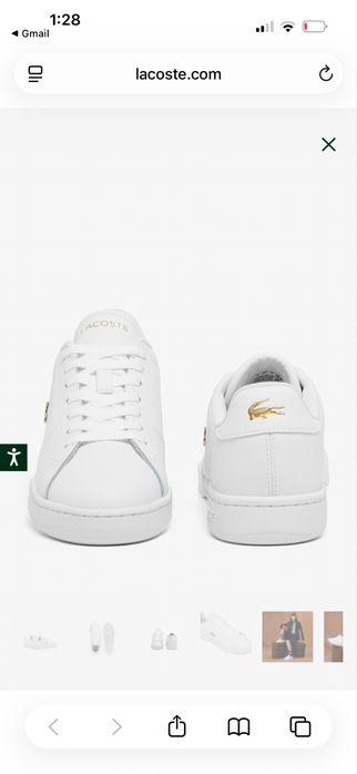 Кеды Lacoste оригинал