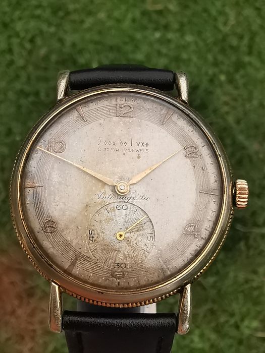 Ceas EDOX De Luxe - Jumbo - 37 mm Funcționează excelent - Rar!