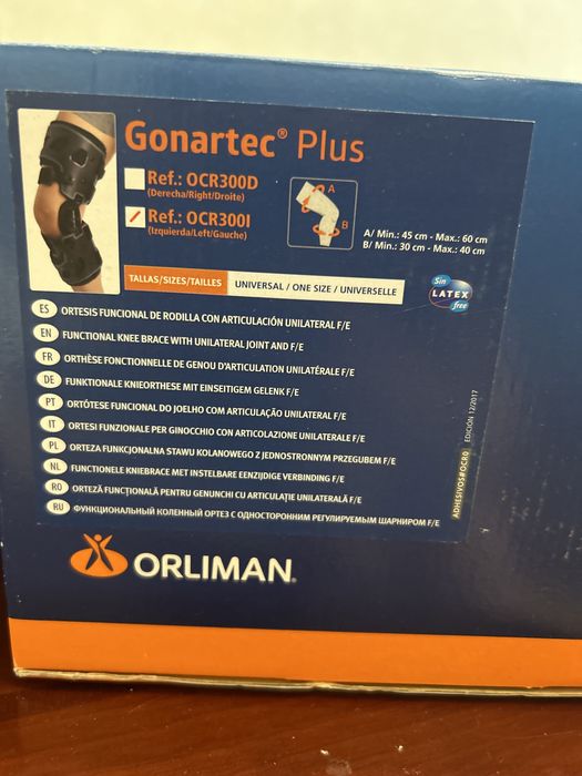 Срочно продам ортез коленного сустава