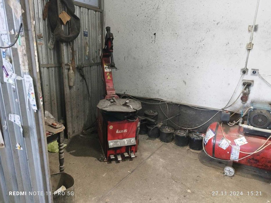 Гумаджийница - Дава се под наем напълно оборудвана Гумаджийница