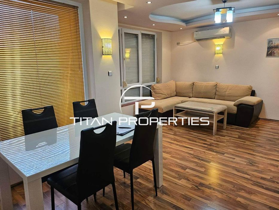 Дава се под наем Тристаен апартамент в Бургас, Славейков - 100 кв.м за 698.19 € - Снимка #1