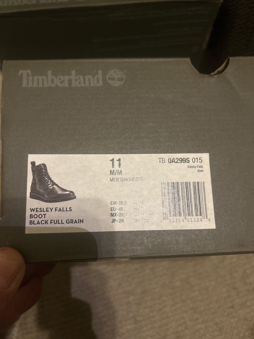 Bocanci 45 Timberland Negri nou