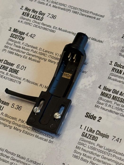 Шелл DIATONE для винилового проигрывателя.