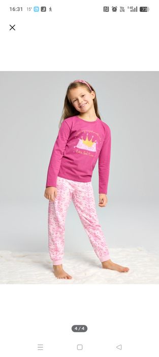 Lot pijamale fete mărime 98/104