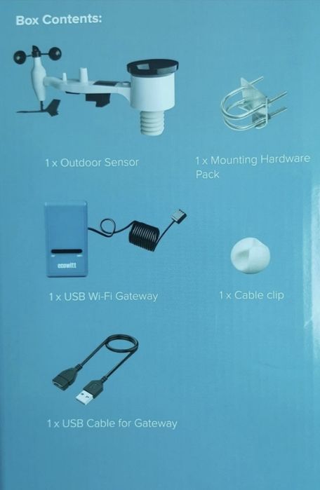 Чисто нова соларна wi-fi  метеорологична станция