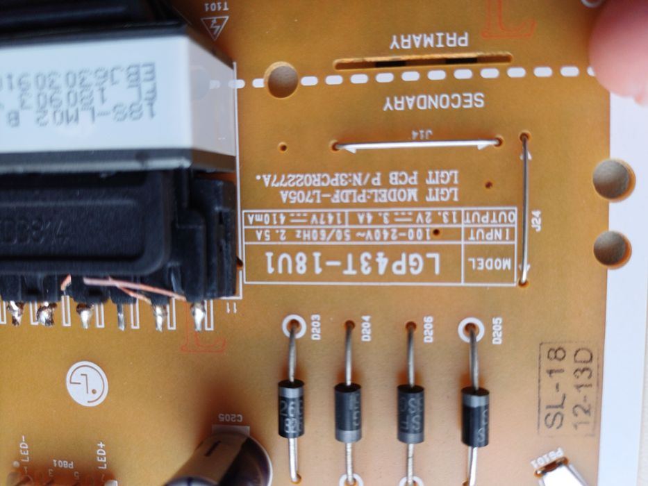 Sursa alimentare TV LED LG