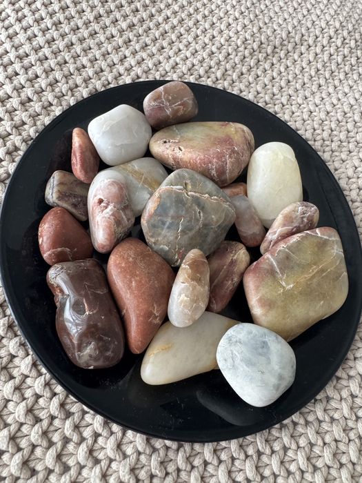 Set Lot Pietre Semiprețioase Naturale Rulate și Șlefuite (Colecție / Decor)