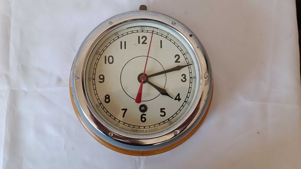Стар руски корабен часовник - ОЧЗ - 1970" година