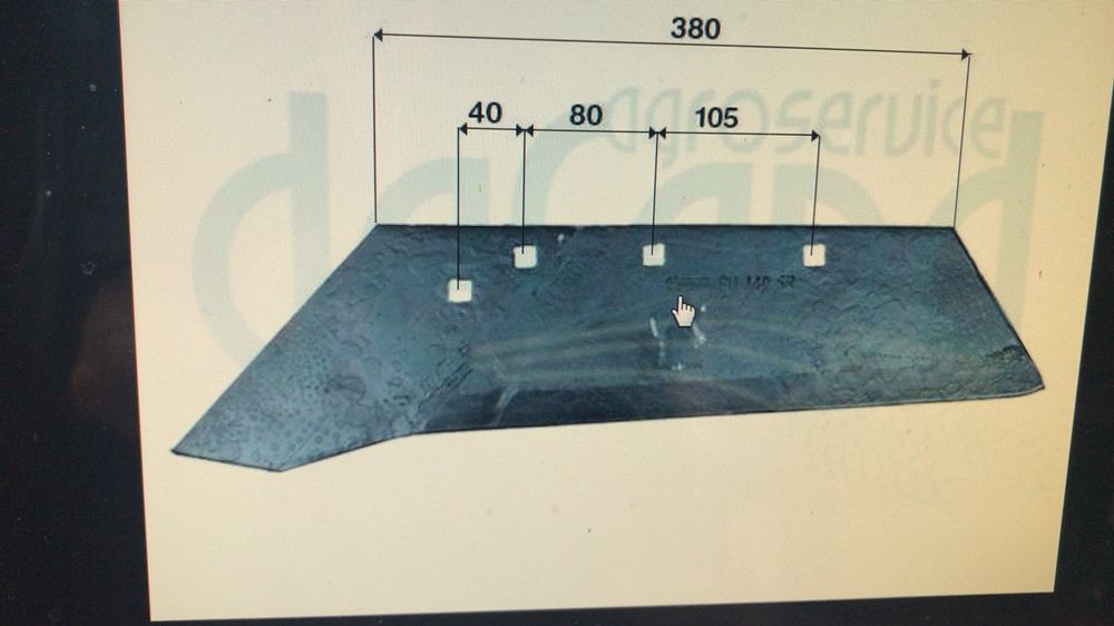 Brazdare. Cormana. Piept cormana plaz Lemken. Kveneland   Rabewerk
