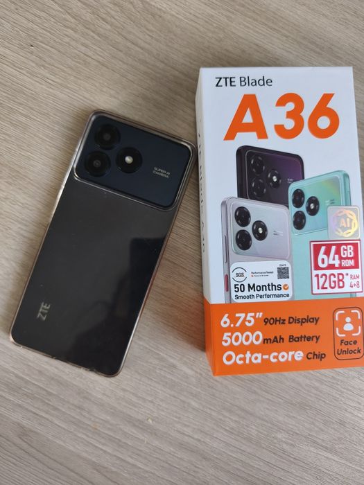 Продам смартфон ZTE Blade A36
