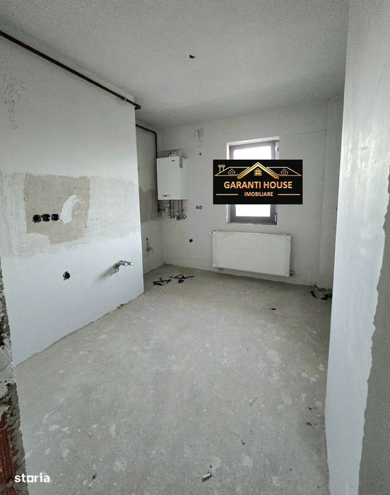 Bloc nou, apartament cu o camera + terasa, semifinisat — fotografia 3