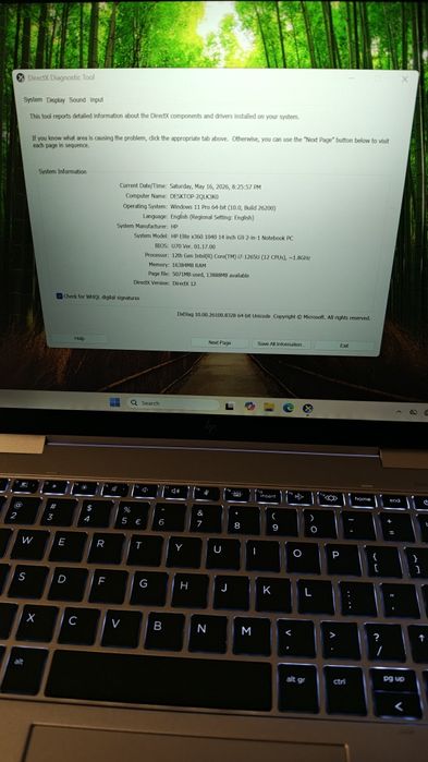 HP Elite x360 1040 G9 • i7 / 16GB / 1TB • Touch • Stare 9/10