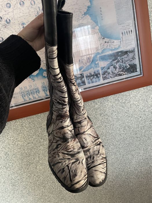 Дамски ботуши естествена кожа