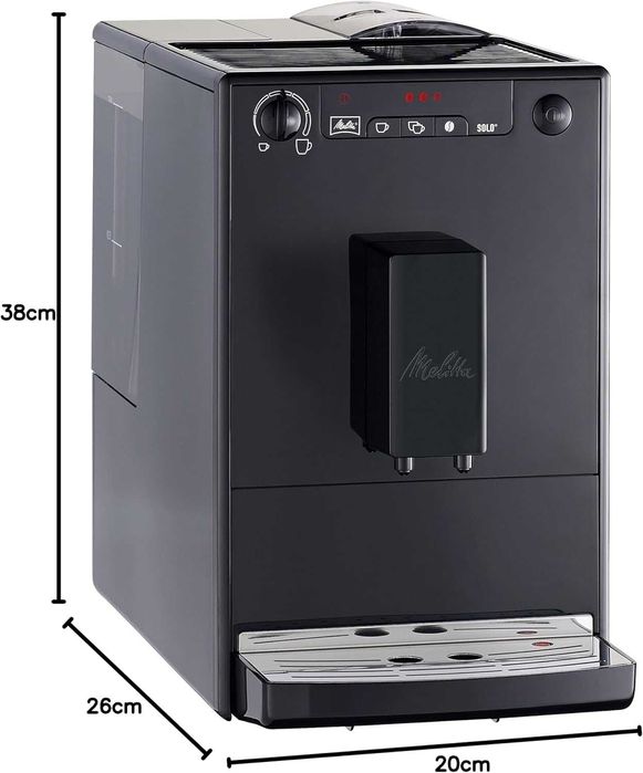 Кафеавтомат Melitta Caffeo Solo E950 PureBlack, автоматична кафемашина