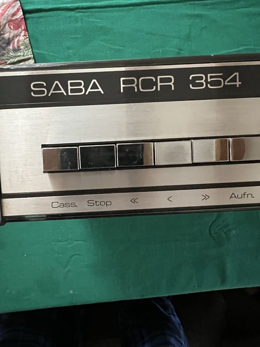 Radio Cassetofon Saba RCR 354