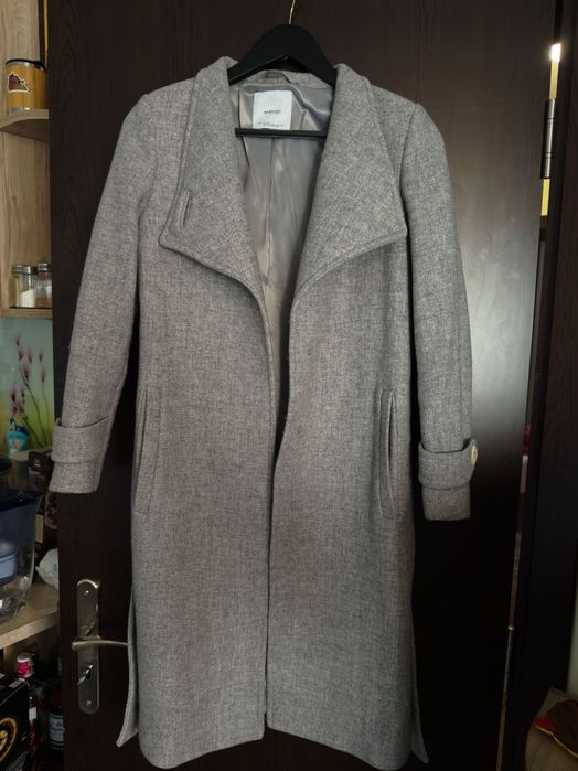 Mango вълнено палто