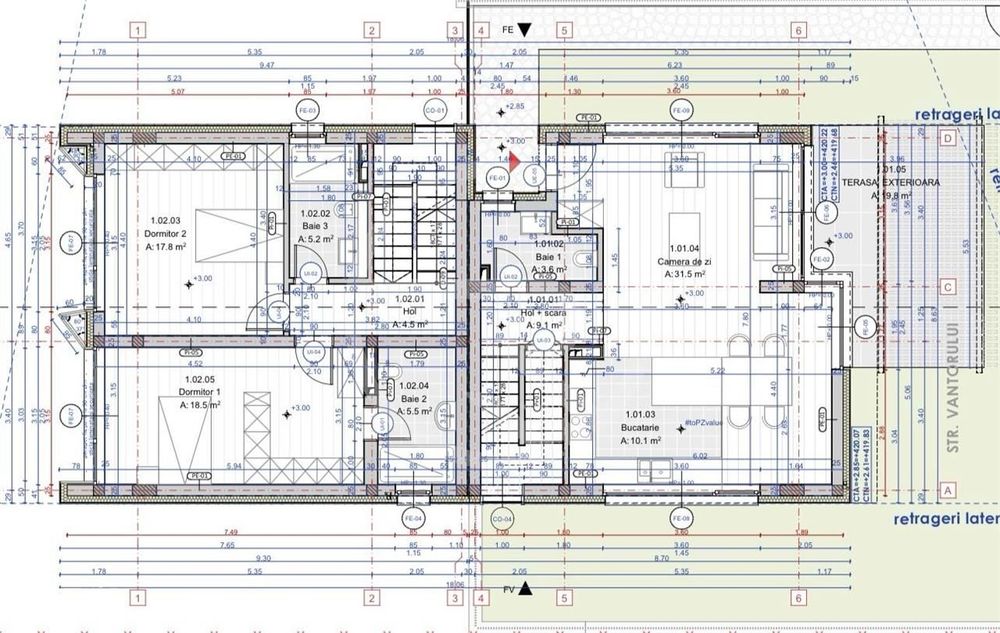 Casa Tip Duplex S+P+ET.+ET Retras situata in cartierul Gruia!
