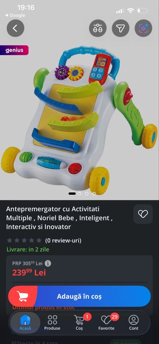 Antepremergator nou!