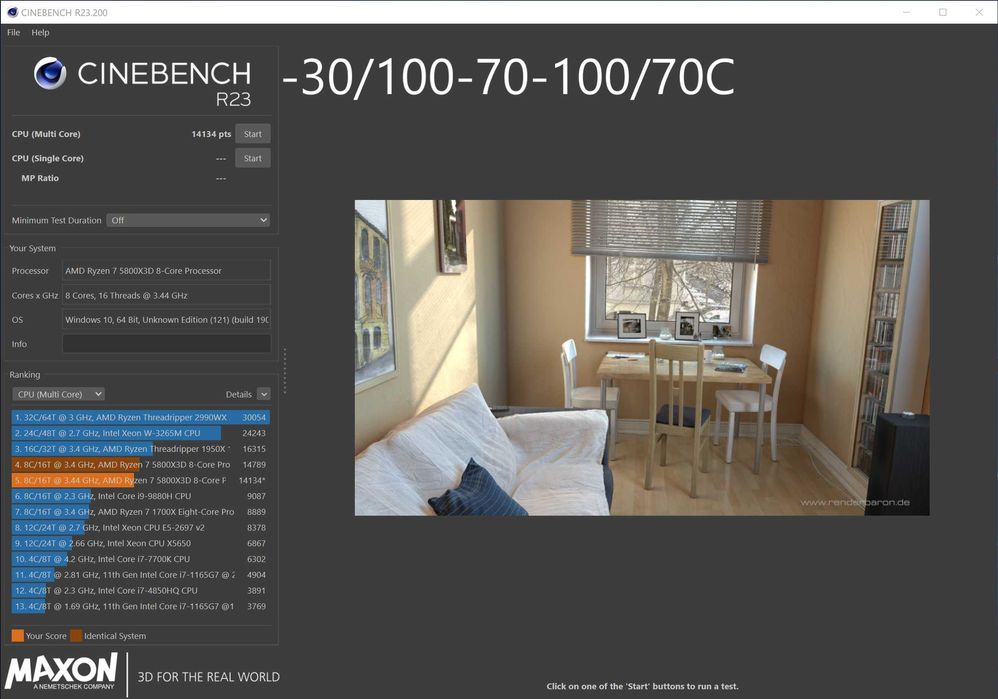 Ryzen 5800X3D + B350 + DDR4 32GB