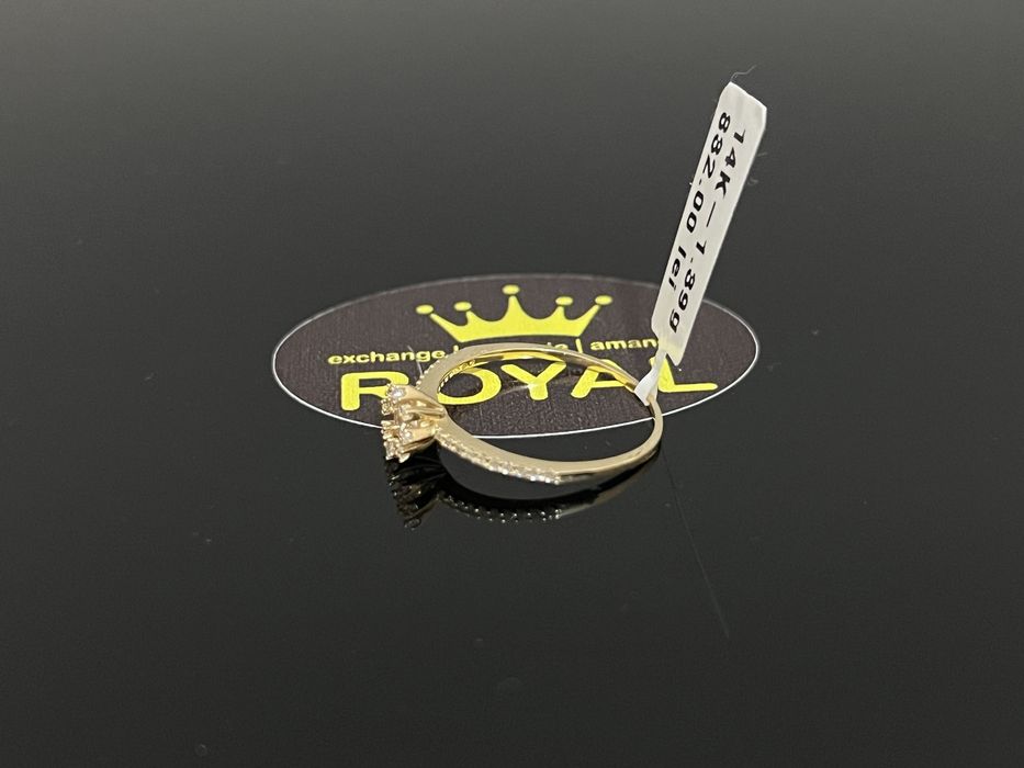Bijuteria Royal CB : Inel dama aur nou 14k 1,39gr