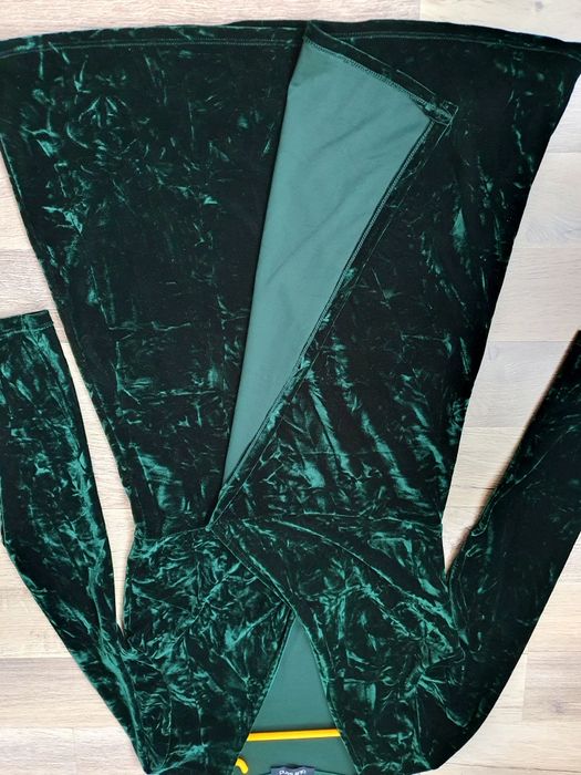 Rochie verde catifea S/M