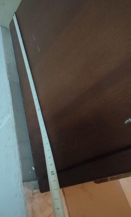 Шкаф с огледален гръб