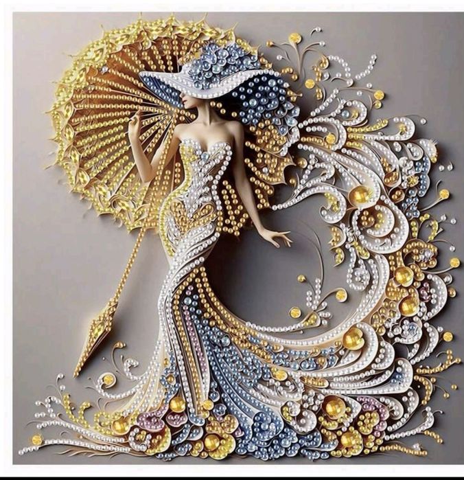 3Д диамантена картина Богиня 25/25